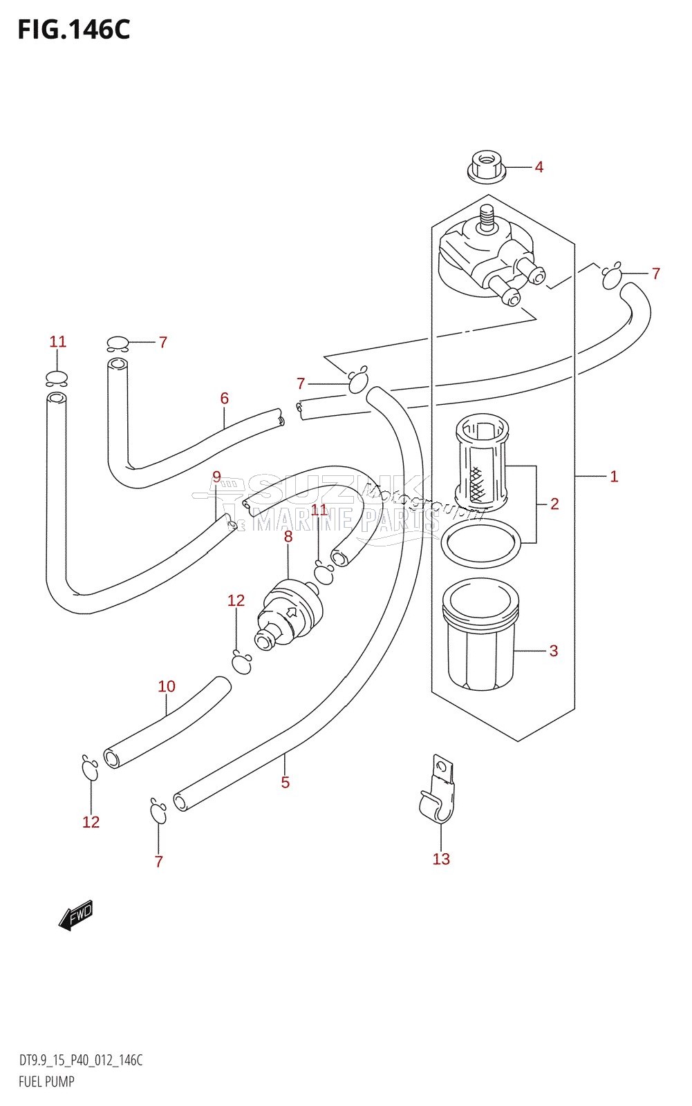 FUEL PUMP (DT9.9K:P36)