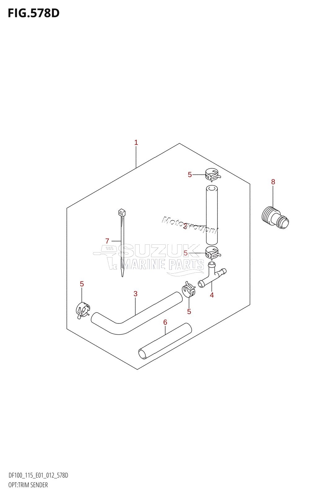 OPT:TRIM SENDER (DF115T:E40)