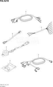 05003F-210001 (2012) 50hp E01-Gen. Export 1 (DF50AT  DF50ATH) DF50A drawing OPT:HARNESS (DF50ATH:E01)