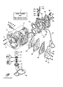 25VM drawing CYLINDER--CRANKCASE