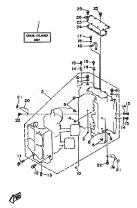 100A drawing CYLINDER--CRANKCASE-1