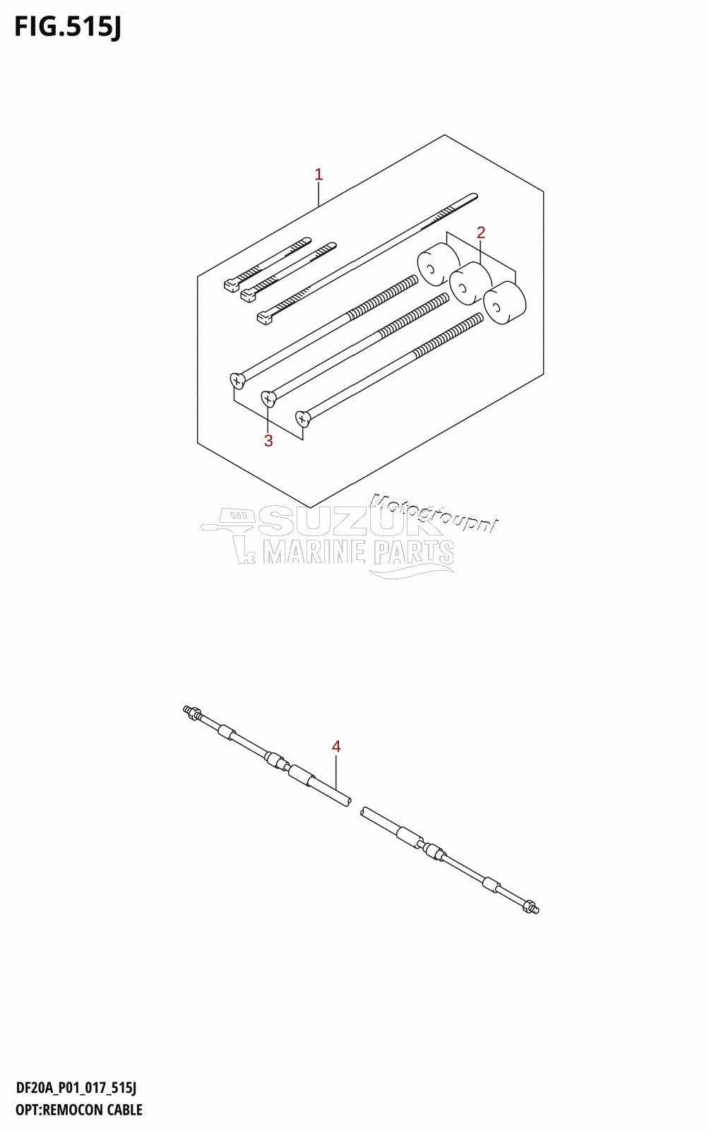 OPT:REMOCON CABLE (DF20AR:P01)