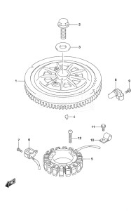 Outboard DF 60A drawing Magneto