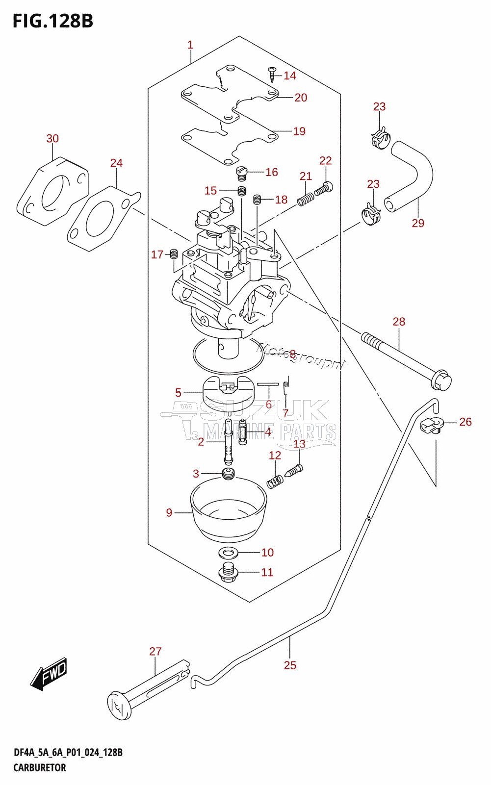 CARBURETOR (DF5A)