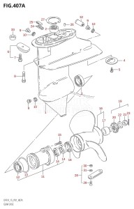 DF15 From 01503F-010001 (P01)  2010 drawing GEAR CASE