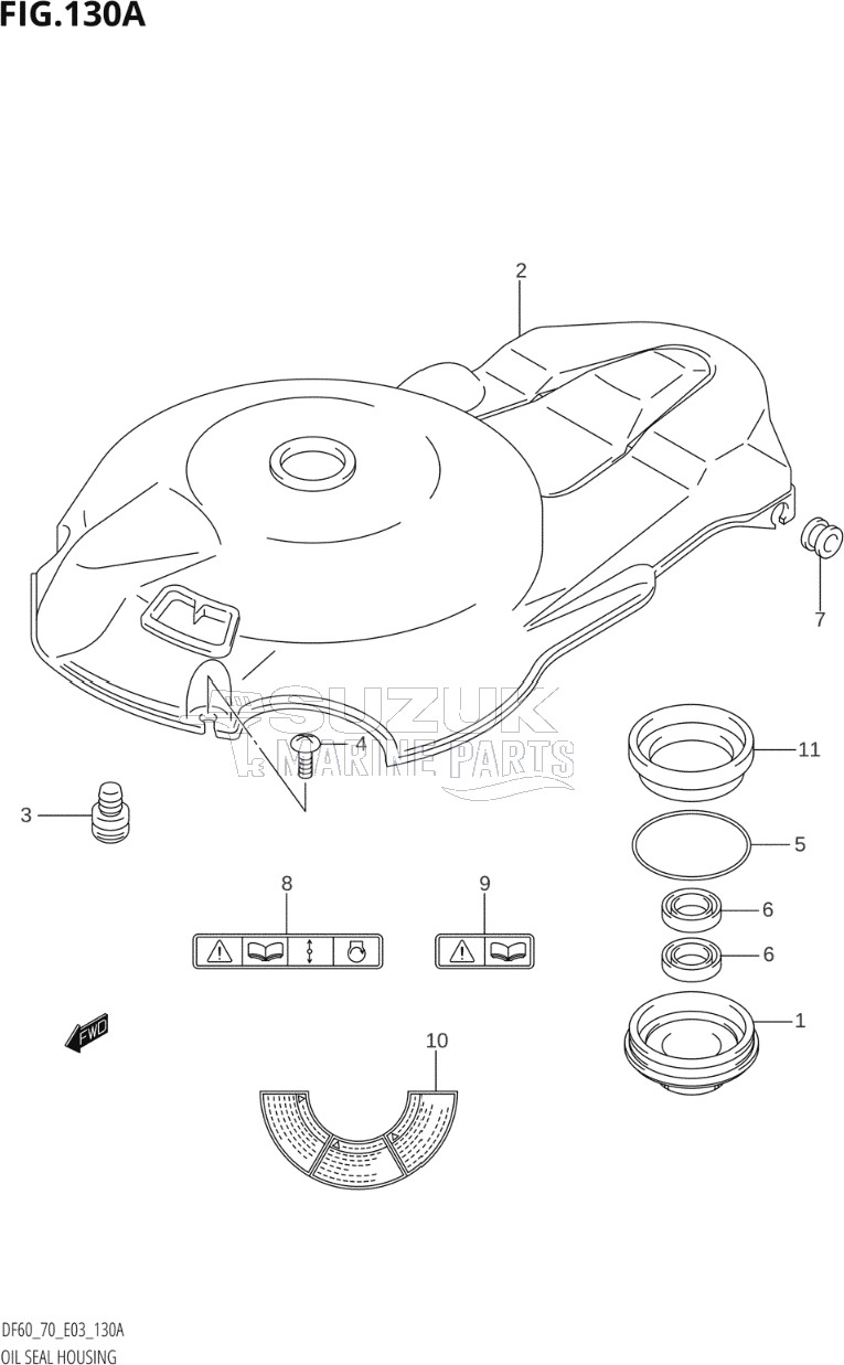 OIL SEAL HOUSING