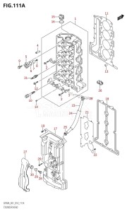 DF80A From 08002F-410001 (E01 E40)  2014 drawing CYLINDER HEAD