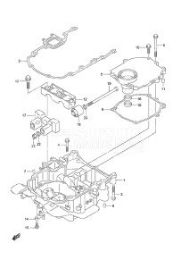 Outboard DF 60A drawing Engine Holder High Thrust