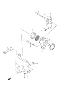 Outboard DF 70 drawing Silencer