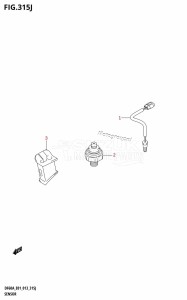 DF40A From 04003F-310001 (E01)  2013 drawing SENSOR (DF60AQH:E01)