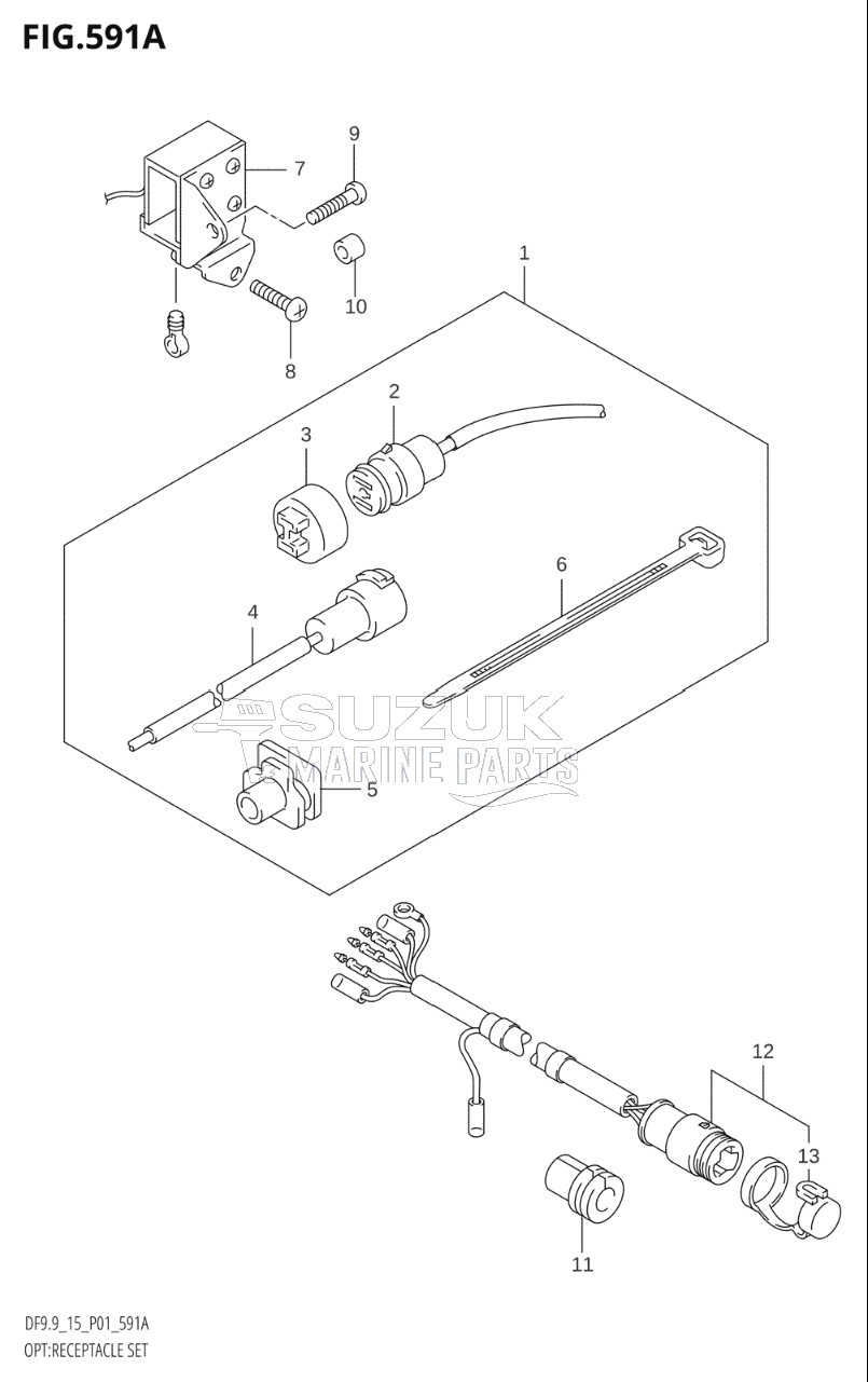 OPT:RECEPTACLE SET (K4)