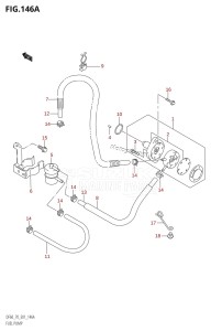 DF70 From 07001F-780001 (E01 E40)  2007 drawing FUEL PUMP (W,X,Y,K1,K2,K3,K4,K5,K6)