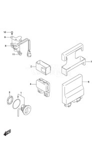 DF 115A drawing PTT Switch/Engine Control Unit