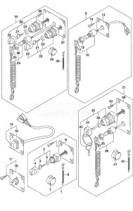 Outboard DF 225 drawing Switch