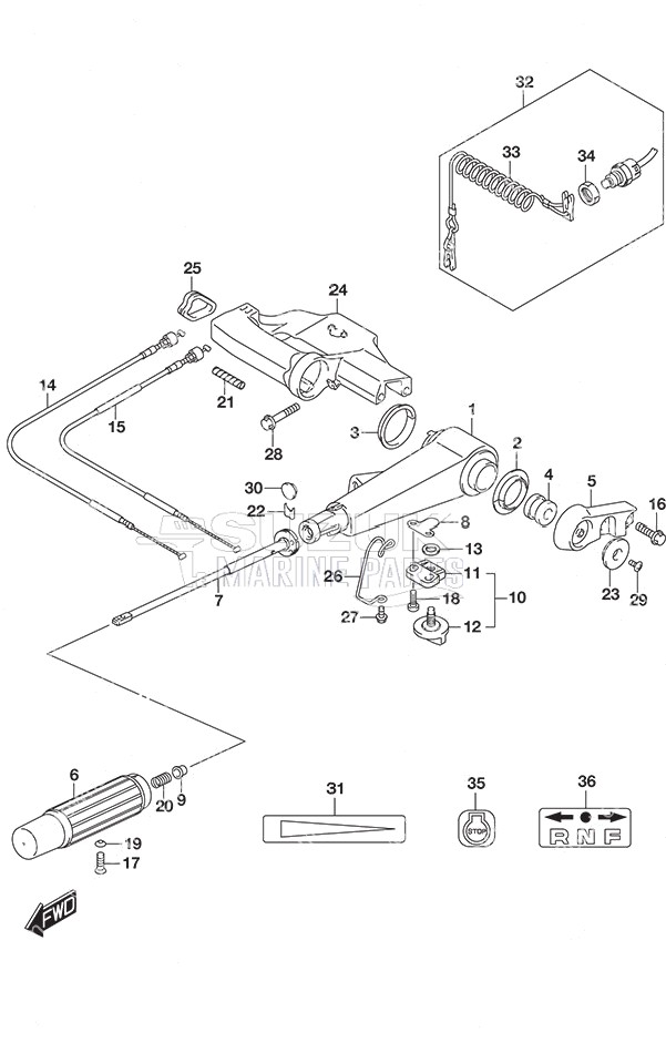 Tiller Handle