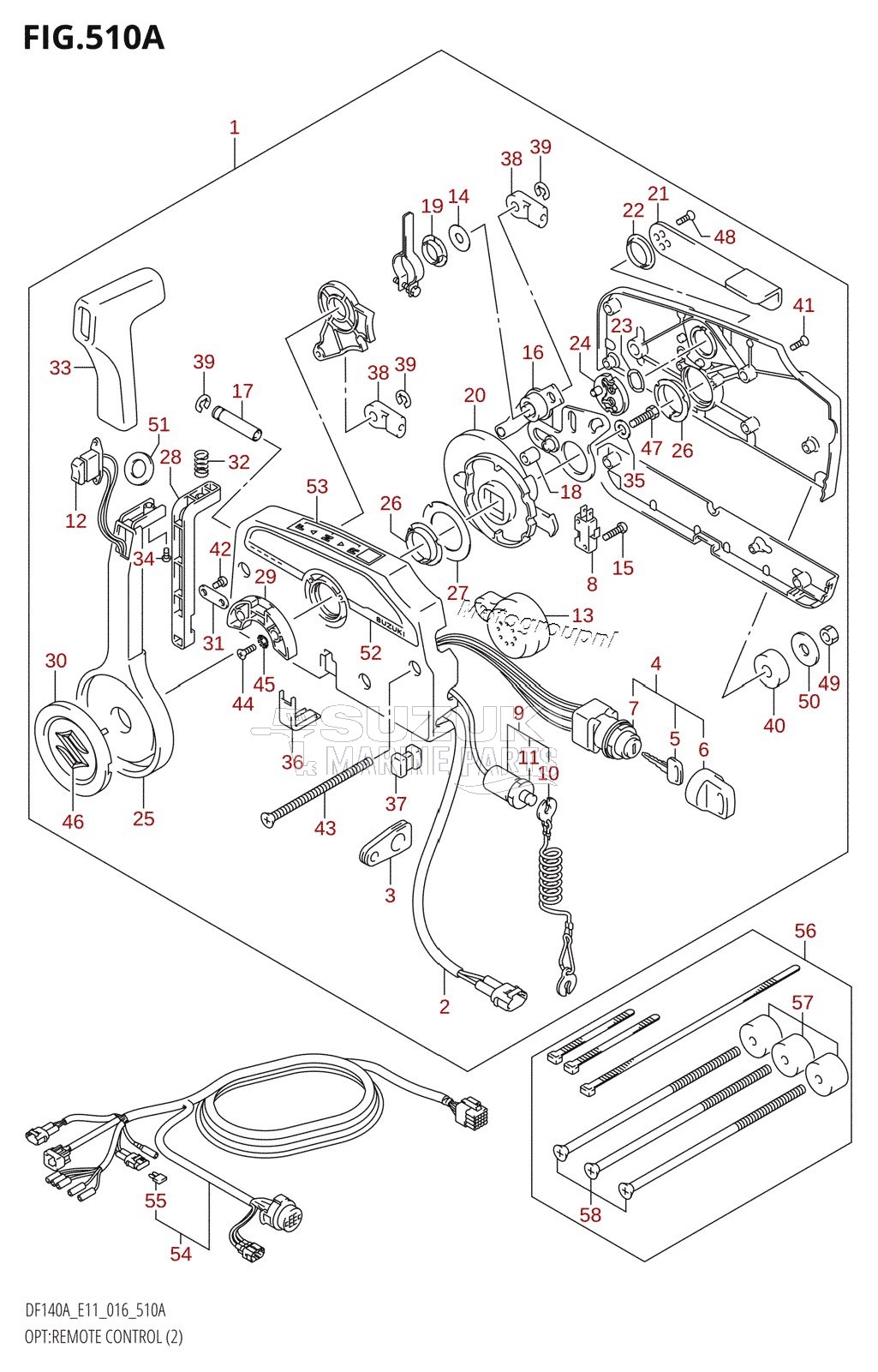 OPT:REMOTE CONTROL (2) (DF100AT:E11)