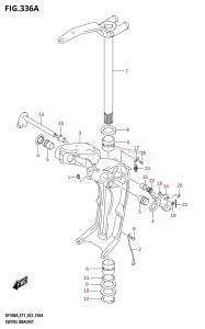 DF300A From 30002P-240001 (E11 E40)  2022 drawing SWIVEL BRACKET (X-TRANSOM,XX-TRANSOM)