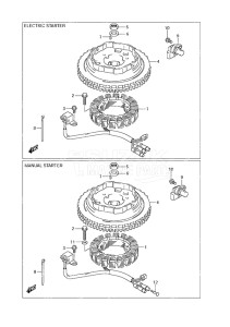 Outboard DF 20A drawing Magneto