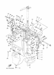 LF250UCA-2016 drawing FRONT-FAIRING-BRACKET