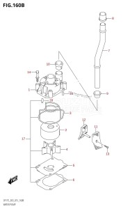 DF175Z From 17502Z-510001 (E03)  2015 drawing WATER PUMP (DF150TG:E03)