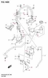 DF30A From 03003F-510001 (P01 P40)  2015 drawing FUEL PUMP (DF25ATH:P01)