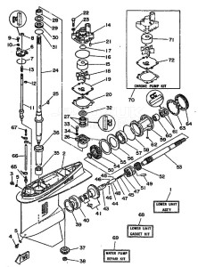 175A drawing PROPELLER-HOUSING-AND-TRANSMISSION-1