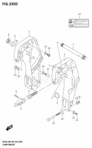 DF25A From 02504F-610001 (P01)  2016 drawing CLAMP BRACKET (DF25ATH:P01)