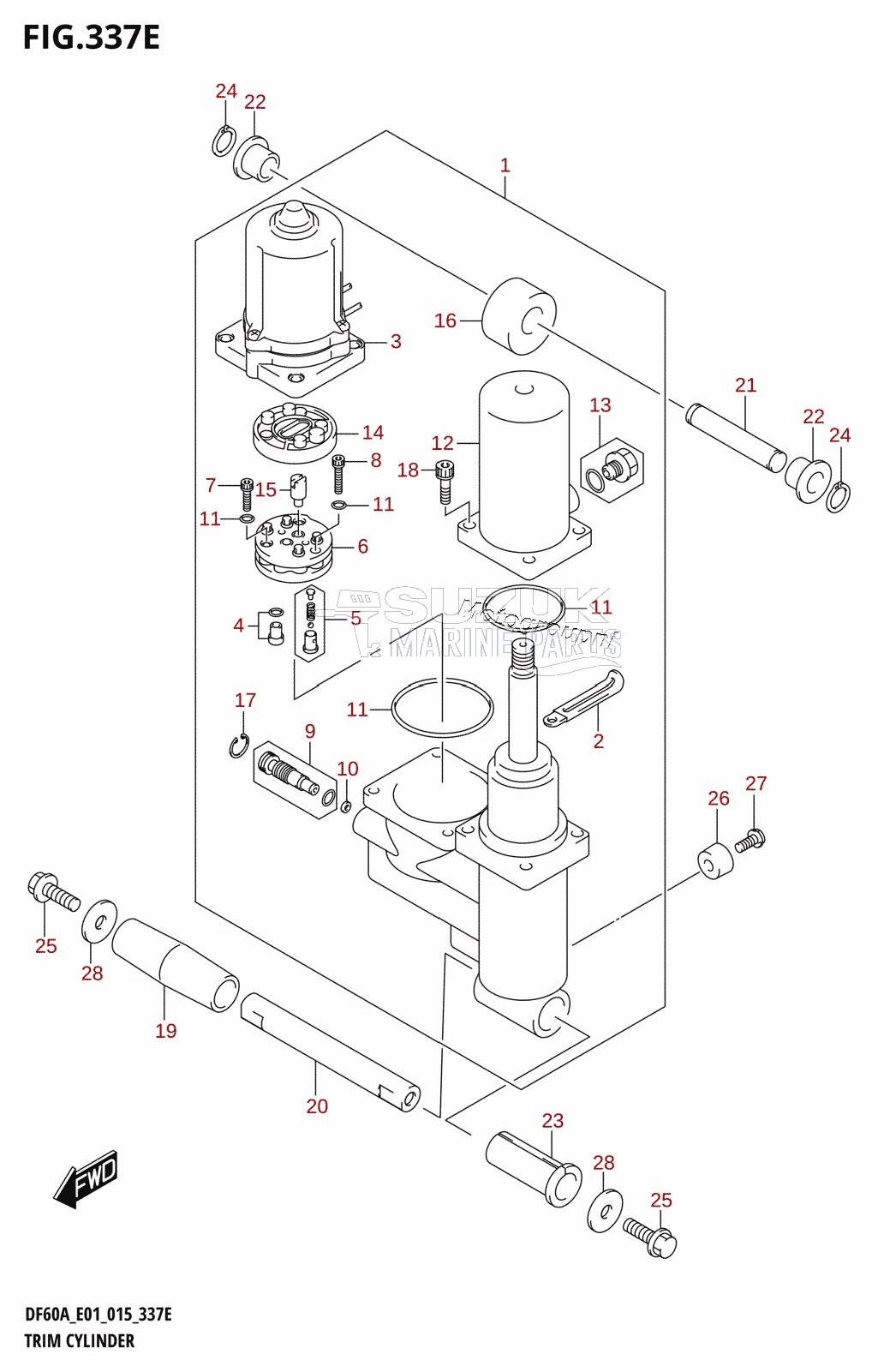 TRIM CYLINDER (DF50ATH:E01)