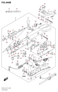 DF90A From 09003F-510001 (E01 E40)  2015 drawing TILLER HANDLE (DF70ATH:E40)