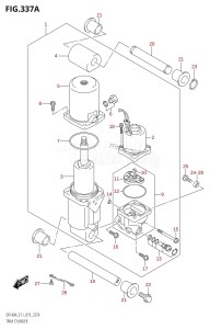 DF140AZ From 14003Z-910001 (E11 E40)  2019 drawing TRIM CYLINDER (DF100AT,DF115AT:E11,DF115AZ:E11)