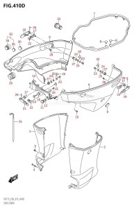 DF150ZG From 15002Z-510001 (E03)  2015 drawing SIDE COVER (DF150ZG:E03)