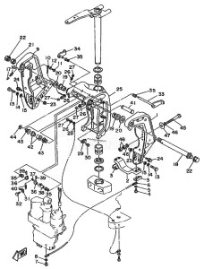 115C drawing FRONT-FAIRING-BRACKET