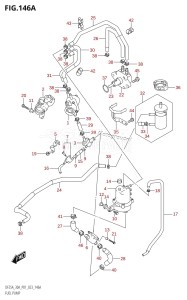 DF30A From 03003F-240001 (P01 P40)  2022 drawing FUEL PUMP ((020,021):P01)