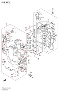 DF225Z From 22503Z-410001 (E01 E40)  2014 drawing THROTTLE BODY (DF250Z:E01)