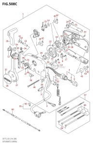 DF175T From 17502F-410001 (E01 E40)  2014 drawing OPT:REMOTE CONTROL (DF150Z:E01)