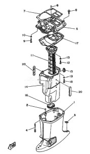 25B drawing UPPER-CASING