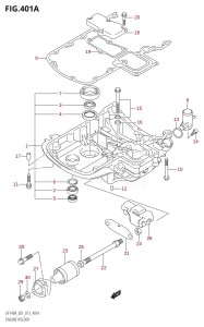 DF140AZ From 14003Z-040001 (E40)  2020 drawing ENGINE HOLDER