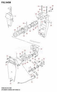 DF50A From 05004F-610001 (E03)  2016 drawing OPT:REMOTE CONTROL ASSY SINGLE (2) (DF60A:E03)