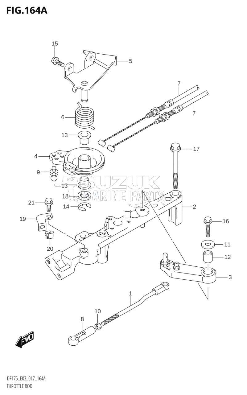 THROTTLE ROD