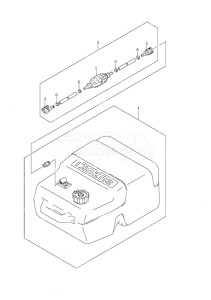 DF 9.9 drawing Fuel Tank