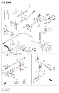 DF15 From 11503F-210001 (P03)  2012 drawing OPT:TILLER HANDLE (DF9.9R:(K5,K6,K7,K8,K9))