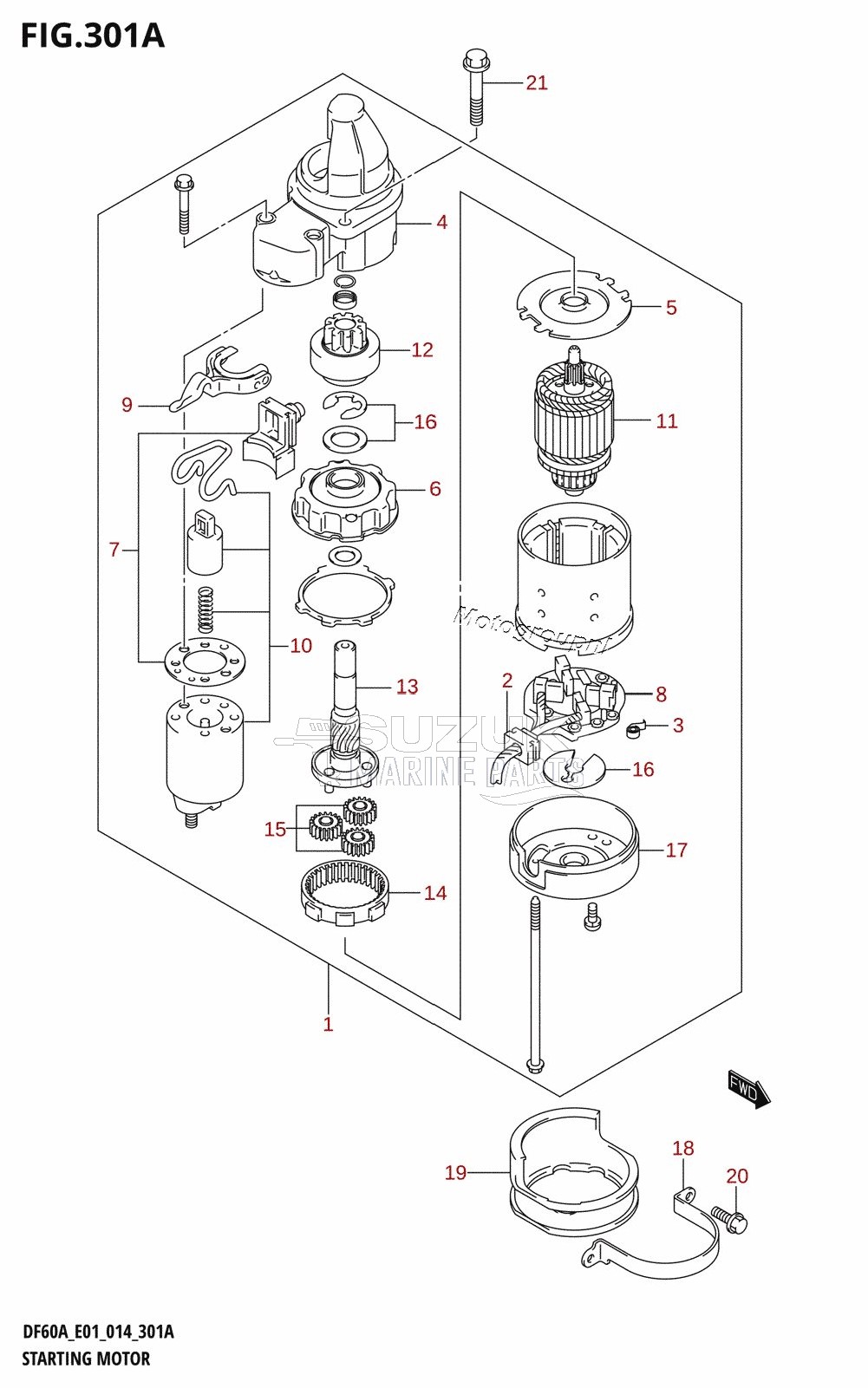 STARTING MOTOR