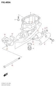 DF140BZ From 14005Z-340001 (E11 E40)  2023 drawing DRIVE SHAFT HOUSING