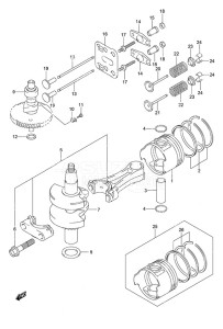 DF 6 drawing Crankshaft