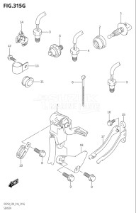 20002Z-610001 (2016) 200hp E03-USA (DF200Z) DF200Z drawing SENSOR (DF250ST:E03)