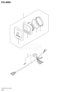 20003P-510001 (2005) 200hp E03-USA (DF200AP) DF200AP drawing METER