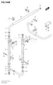 DF200 From 20002F-610001 (E03)  2016 drawing FUEL INJECTOR (DF200Z:E03)