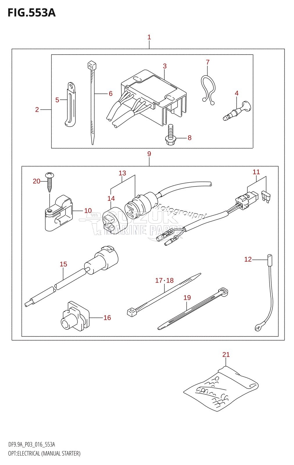 OPT:ELECTRICAL (MANUAL STARTER) (DF8A:P03:M-STARTER)