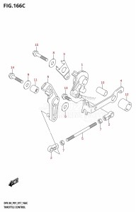 DF8A From 00801F-710001 (P01)  2017 drawing THROTTLE CONTROL (DF9.9A:P01)