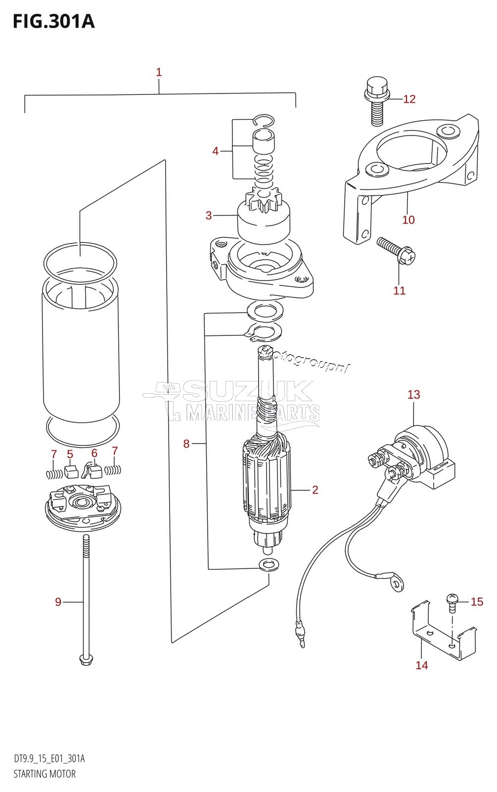 STARTING MOTOR